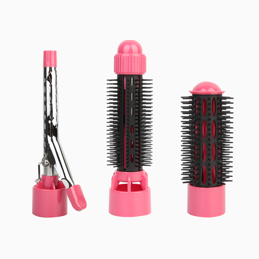 FUJISTAR 8-in-1 Hot Air Hair Styler Brush – 800W DC Motor, Multi-Styling Set