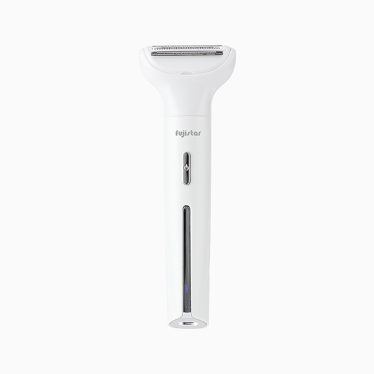 FUJISTAR Ladies Rechargeable 5-in-1 Lady Shaver Set 600mAh battery, waterproof IPX6, facial & foil shaver, nose & eyebrow trimmer