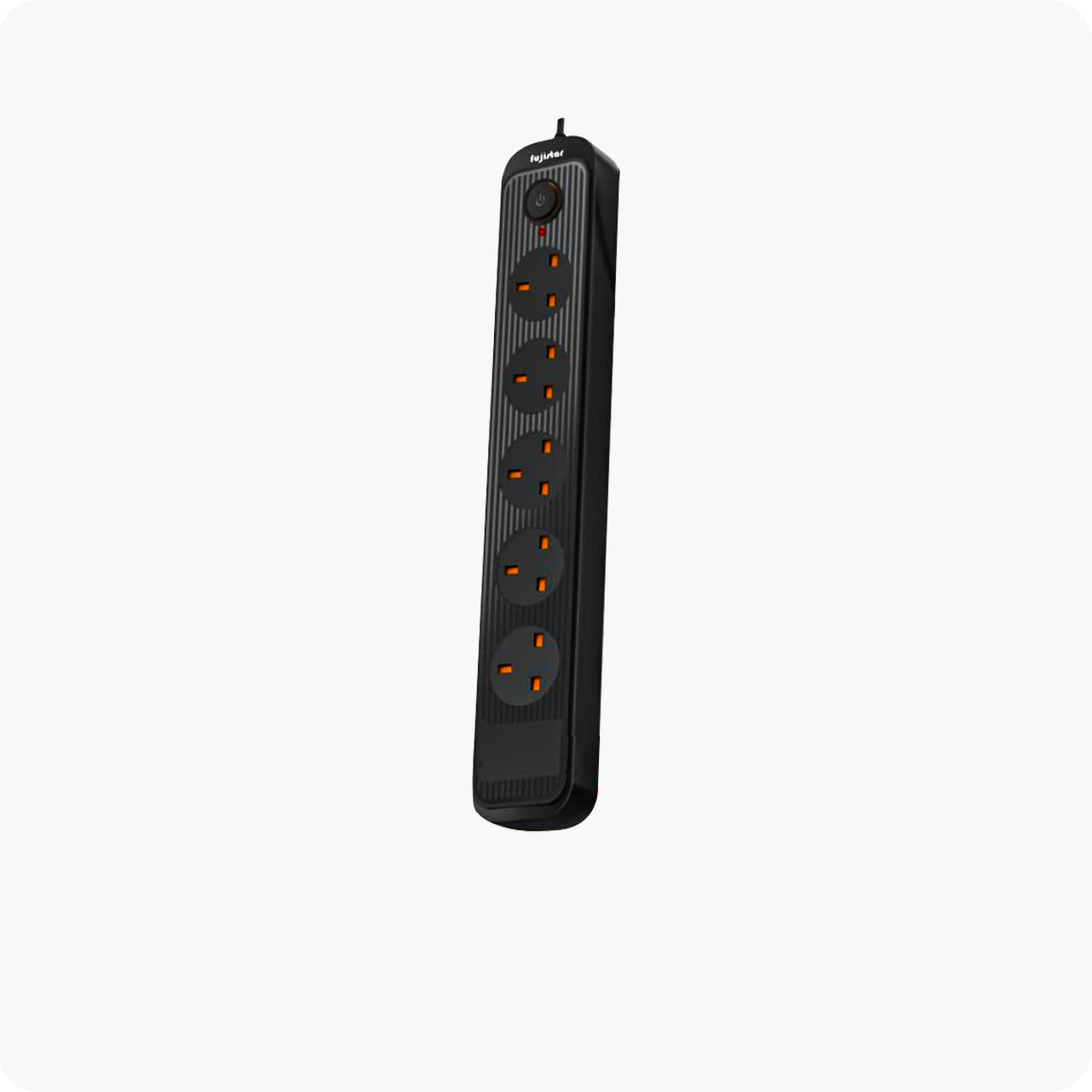 Fujistar 5-Meter 5-Way Extension Power Socket – Heavy Duty Multi Plug Extension Cord