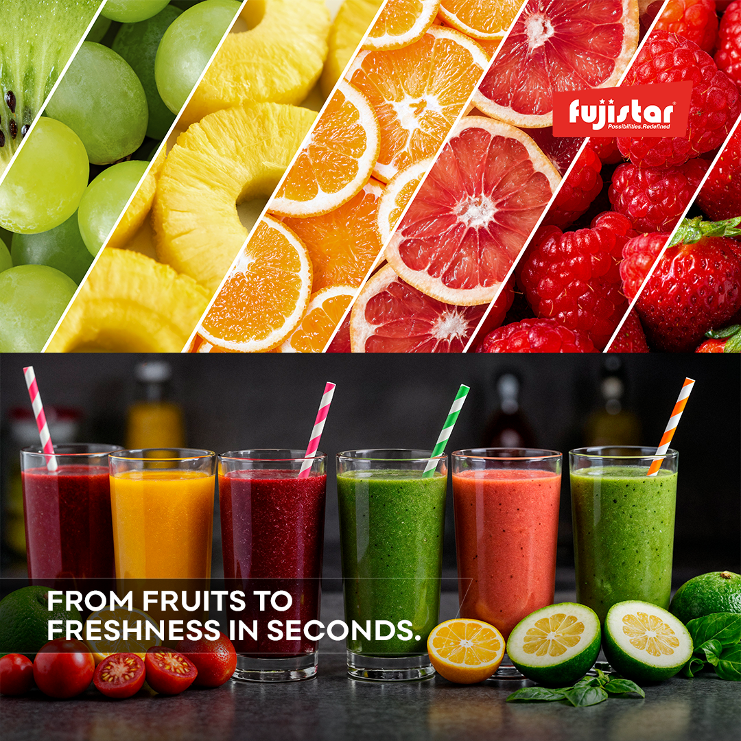 Fujistar 2 in 1 Juicer / Blender 350w 1.5 L Plastic Jar