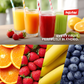 Fujistar 2 in 1 Juicer / Blender Premium 650w 1.8 L Unbreakable Jar