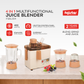 Fujistar 4 in 1 Food Processor 600w 1 L Plastic Jar