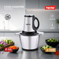 Fujistar electric chopper 650w 3 ltr bpa free 304 steel