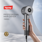 FUJISTAR Professional Hair Dryer 1600W, BLDC motor, 2 speeds, overheating protection, LED, ionic function, magnetic air nozzle