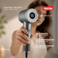 FUJISTAR Professional Hair Dryer 1600W, BLDC motor, 2 speeds, overheating protection, LED, ionic function, magnetic air nozzle