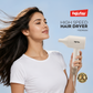 FUJISTAR Professional High-Speed Hair Dryer 1460W, 2 speeds, 4 temperature settings, 200 million negative ions function