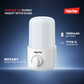 FUJISTAR Emergency Light 10W – Dual 18650 Batteries, High/Low Mode, Up to 40 hrs Runtime