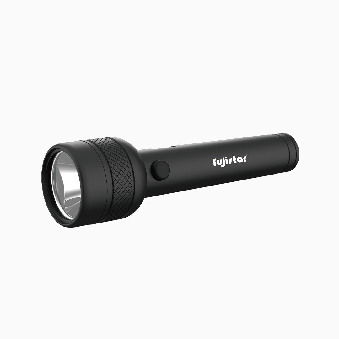 مصباح يدوي LED قابل لإعادة الشحن من فوجيستار – 3 واط، بطارية 1500 مللي أمبير، خلية 18650