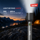 FUJISTAR Flashlight 20W White Laser LED – 1×21700 Battery, 3000mAh (3-Pack)