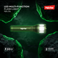 FUJISTAR Flashlight 20W White Laser LED – IPX4 Waterproof, 21700 Battery, 4000mAh