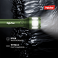 FUJISTAR Flashlight 20W White Laser LED – IPX4 Waterproof, 21700 Battery, 4000mAh