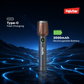 FUJISTAR Zoomable Flashlight 15W White Laser LED – IPX5 Waterproof, 26650 Battery, 3000mAh