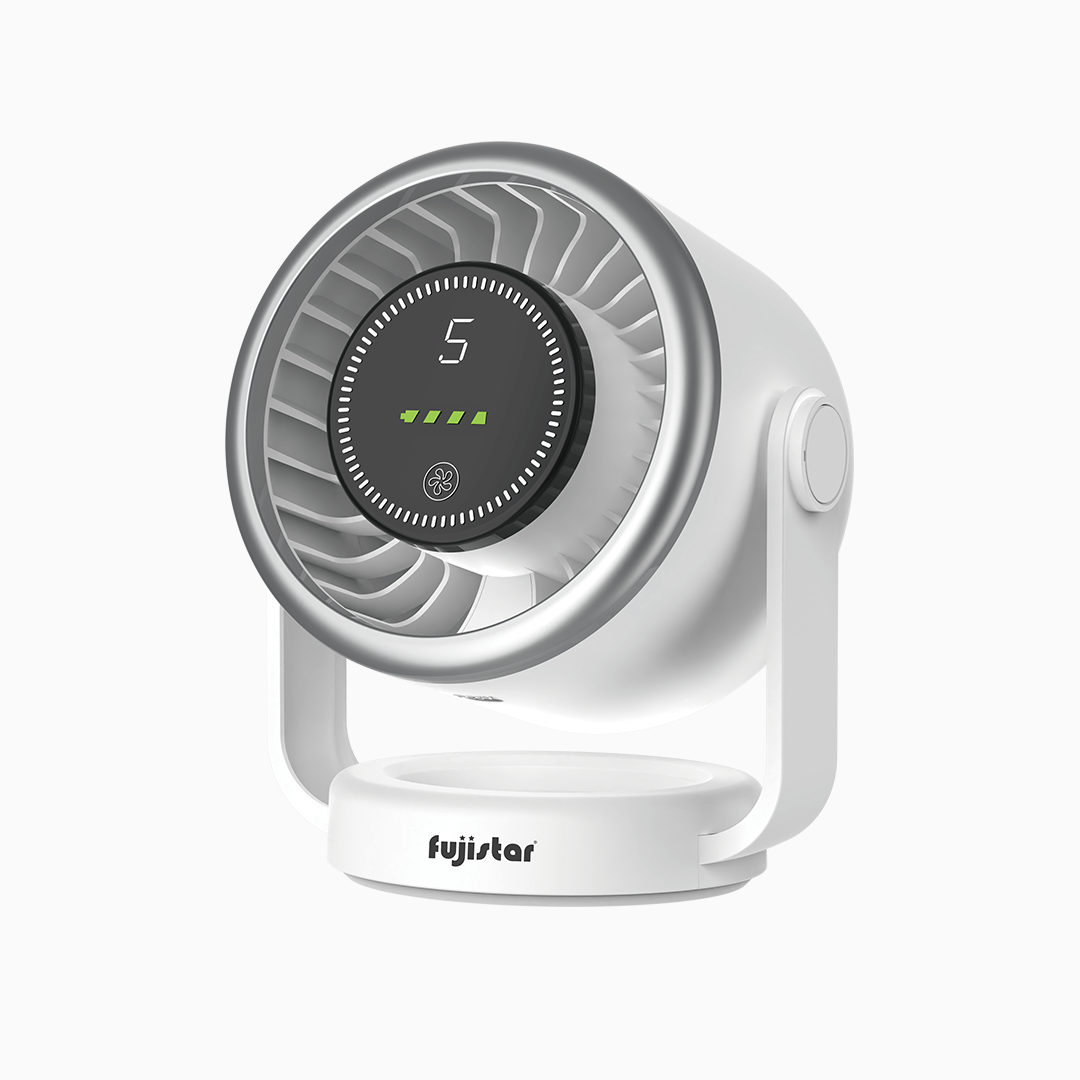Fujistar 6 inch rechargeable 7 watts lcd display, 1800 mah, 5v usb charge, 5 speed
