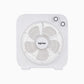 Fujistar box fan 10 inch 35w, 3 speed with timer full copper motor