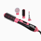 FUJISTAR 4-in-1 Hot Air Hair Styler Brush – 800W DC Motor, Interchangeable Heads