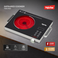 Fujistar Infrared Induction digital display, touch screen control with knob, timer Fry/BBQ/Hotpot 3hours, Soup 2200W