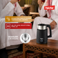 Fujistar 1.8l stainless steel colorful double wall electric kettle seamless design 1500w