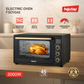 Fujistar Electric Oven Capacity: 45l, 4 pcs heating element, rotisserie, convection, inside lamp, 2000w