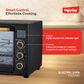 Fujistar Electric Oven Capacity: 45l, 4 pcs heating element, rotisserie, convection, inside lamp, 2000w