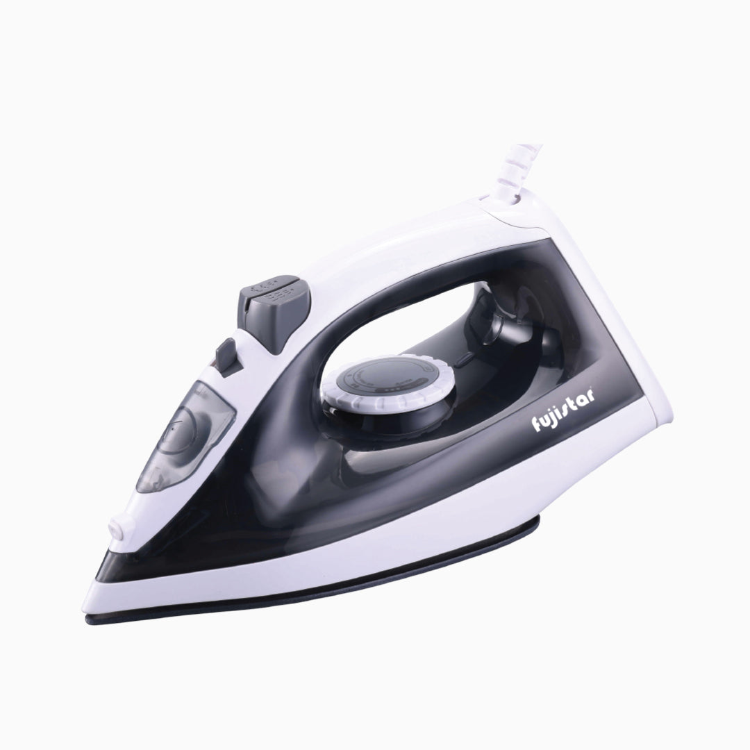 Fujistar steam iron ceramic sole plate 1600w