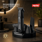 FUJISTAR Mens 6 in 1 Rechargeable Hair Trimmer Set  IPX6 water proof, LED display 1200mAh battery