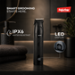 FUJISTAR Mens 6 in 1 Rechargeable Hair Trimmer Set  IPX6 water proof, LED display 1200mAh battery