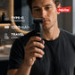 FUJISTAR Mens 6 in 1 Rechargeable Hair Trimmer Set  IPX6 water proof, LED display 1200mAh battery